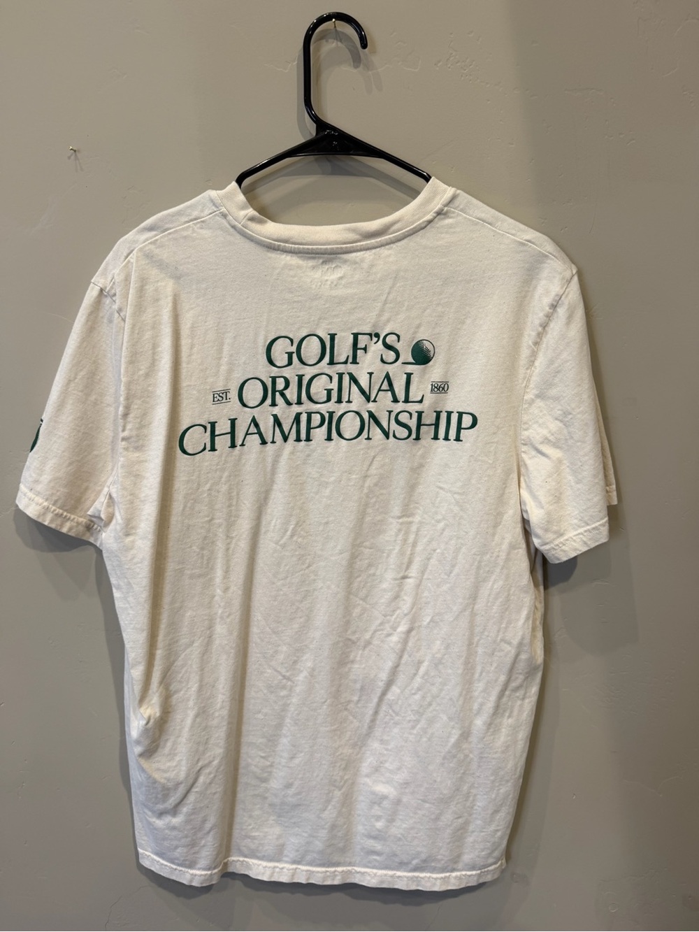 The Open Championship 153rd Championship T-Shirt – White – Large